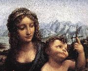 Madonna with the Yarnwinder LEONARDO da Vinci